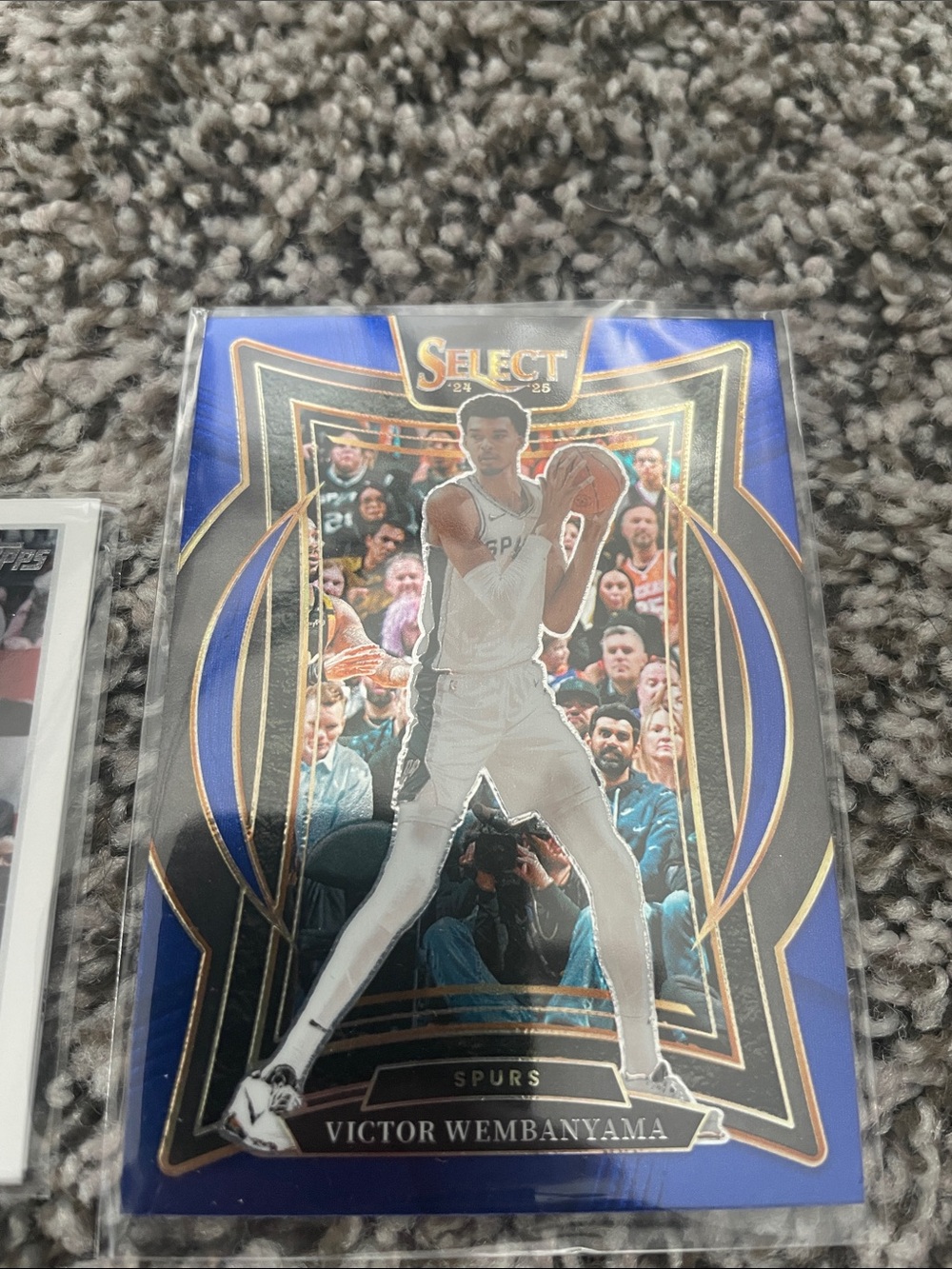 Topps/Panini Blue and White Victor Wembanyama Lot 2 Basketball Cards Deal OF DAY - Picture 3 of 5
